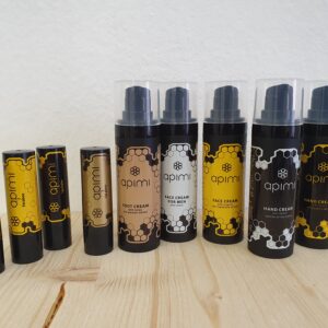 Handcreme Lippenpomade und Fusscreme von Apimi